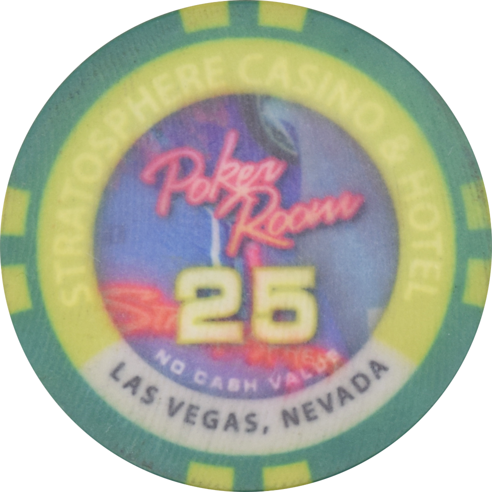 Stratosphere Casino Las Vegas Nevada $25 NCV Chip 2006