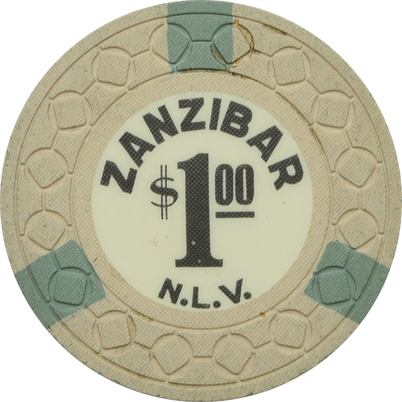 Zanzibar Casino Las Vegas Nevada $1 Chip 1964