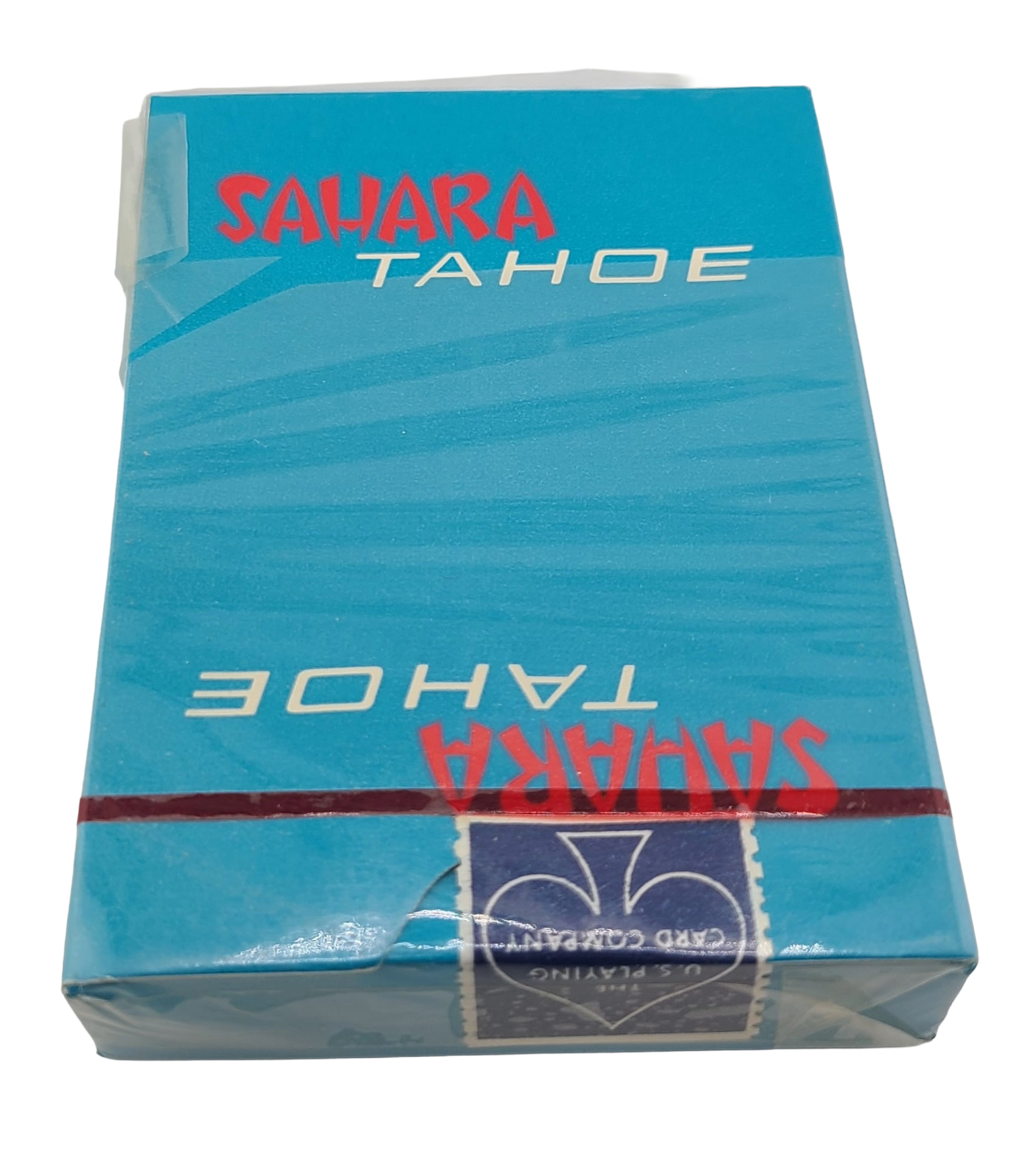 RARE New Casino Playing Cards - Sahara Tahoe Casino Sealed Blue Deck