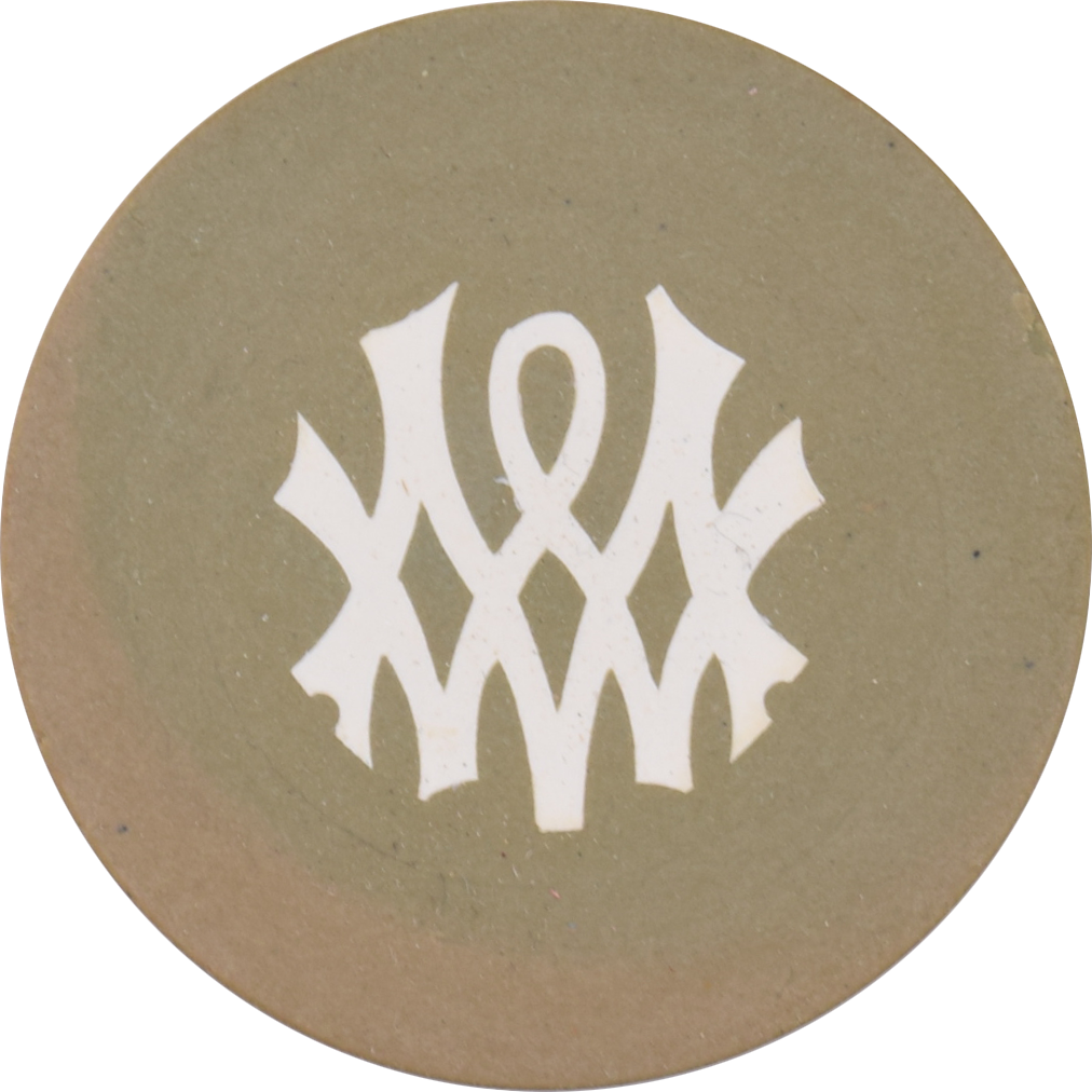 Meadowbrook Club Illegal Casino Saratoga Springs New York Lt Green Chip