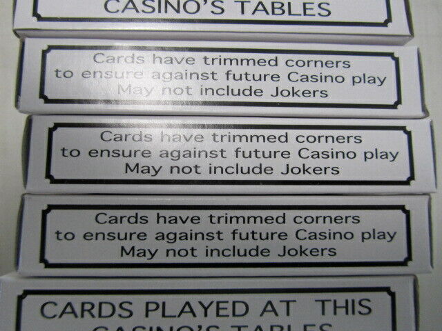 30 Random Decks of Casino Used Playing Cards