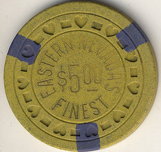 Hotel Nevada $5 (yellow) chip - Spinettis Gaming - 1