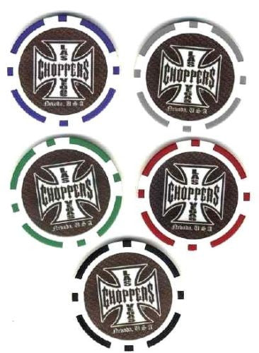 Las Vegas Choppers Poker Chip Set of 25
