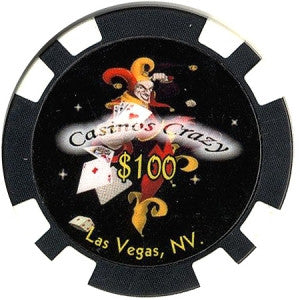 Jester $100 Casino Crazy Chip - Spinettis Gaming - 2