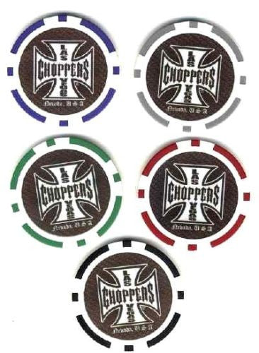 Las Vegas Choppers Poker Chip - Spinettis Gaming