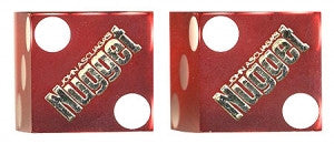 John Ascuaga's Nugget Used Casino Dice,m Pair - Spinettis Gaming - 1