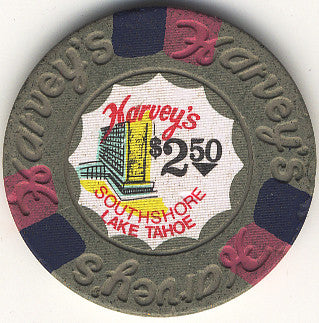 Harvey's $2.50 chip - Spinettis Gaming - 2