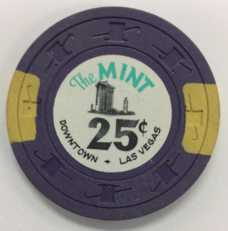 The Mint Casino Las Vegas 25cent chip 1963 - Spinettis Gaming