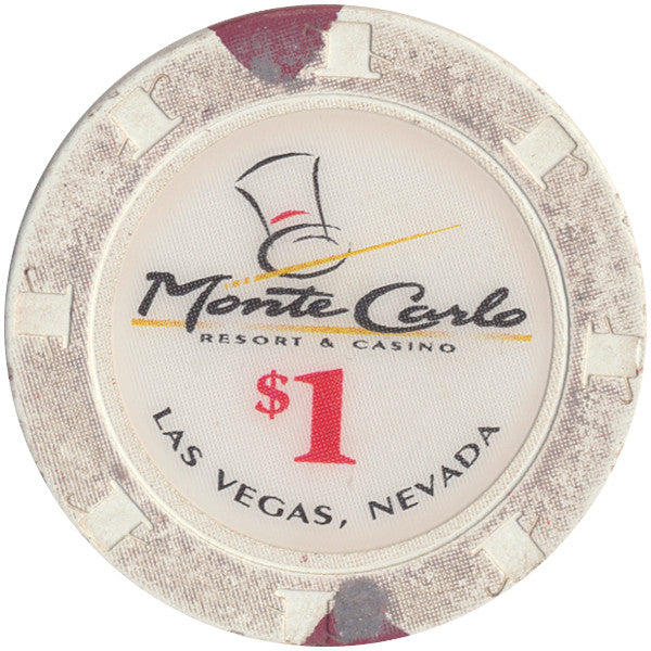 Monte Carlo (Paulson), Las Vegas NV $1 Casino Chip - Spinettis Gaming - 2