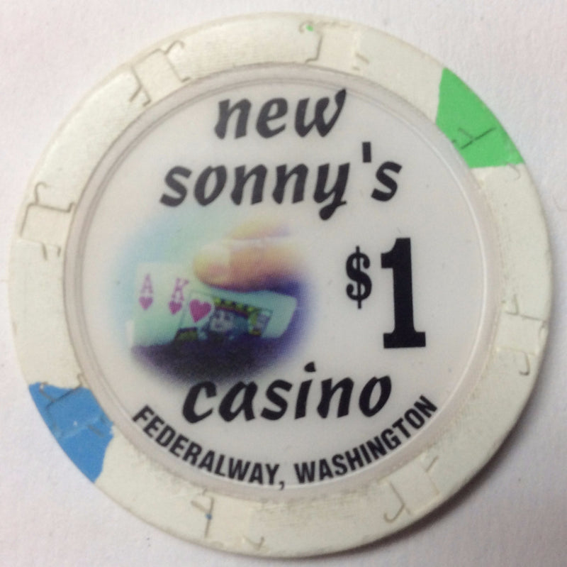 New Sonny's Casino $1 Chip Washington - Spinettis Gaming