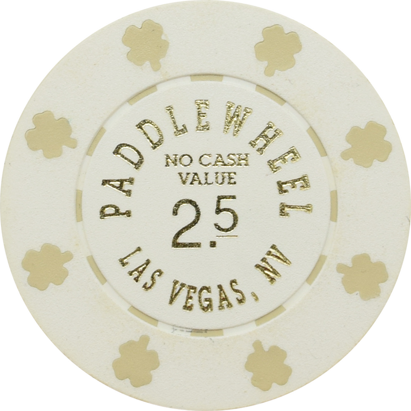 Paddlewheel Casino Las Vegas Nevada 2.50 NCV Chip 1988