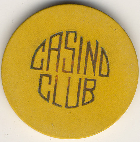 Casino Club (yellow) Chip - Spinettis Gaming - 1
