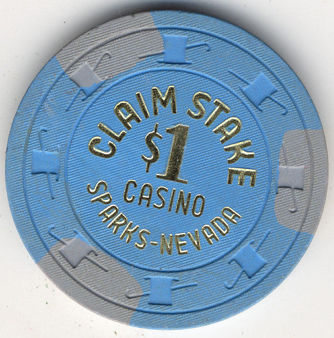 Claim Stake $1(blue 1979) Chip - Spinettis Gaming
