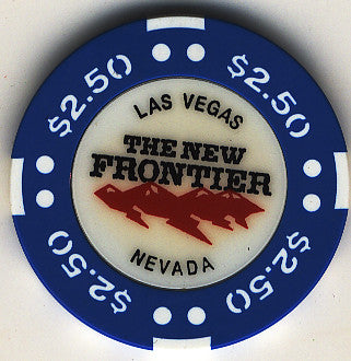 The New Frontier Casino Las Vegas Nevada $2.50 Chip 1998