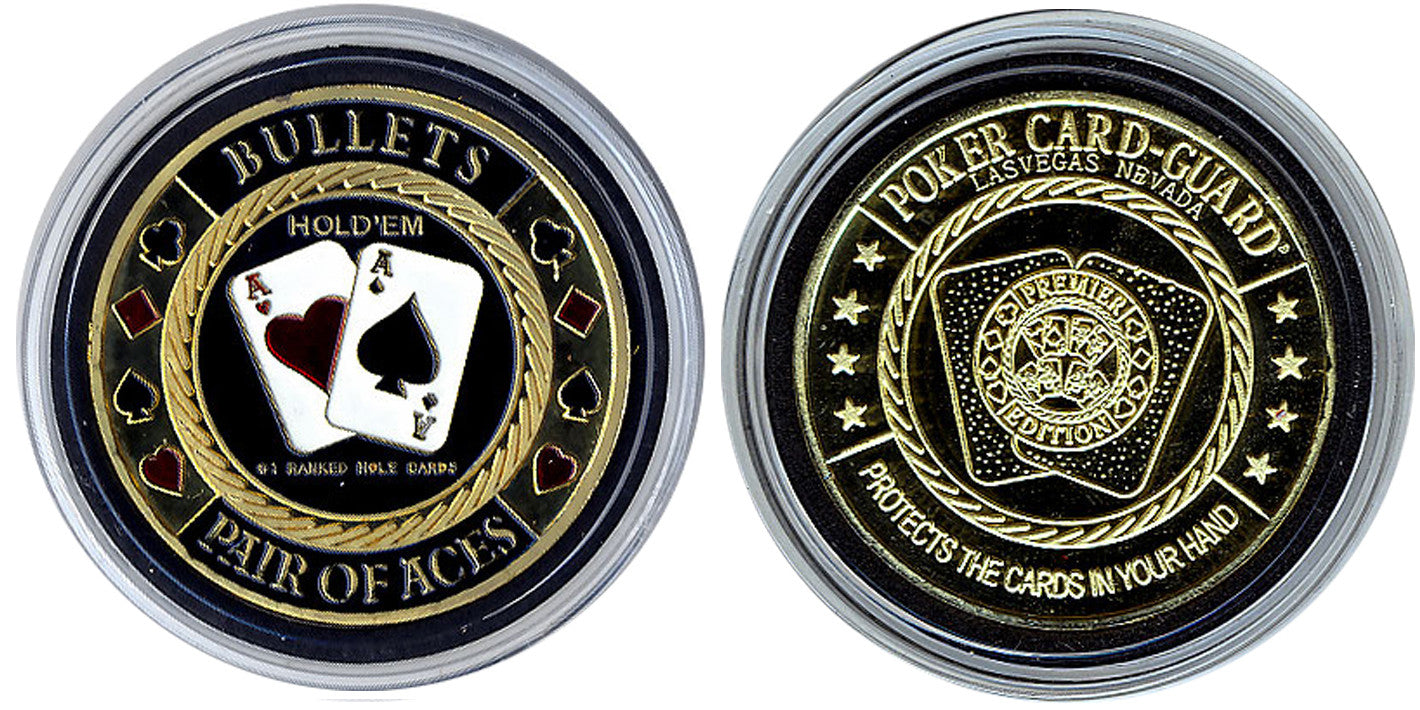 Card Guard Bullets (Pair Of Aces) Card Guard - Spinettis Gaming - 2