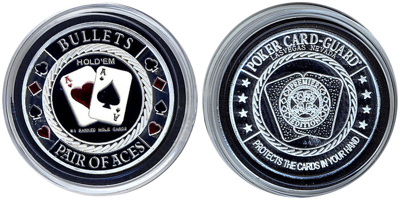 Card Guard  Bullets (Pair Of Aces) Card Guard - Spinettis Gaming - 7