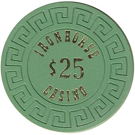 Ironhorse Casino $25 (green) chip - Spinettis Gaming - 2