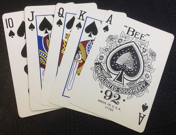 Jackie Gaughan's Plaza Deck of Red Playing Cards