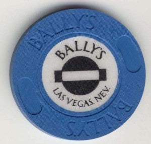 Ballys Casino roulette ( blue1991) Chip - Spinettis Gaming - 1