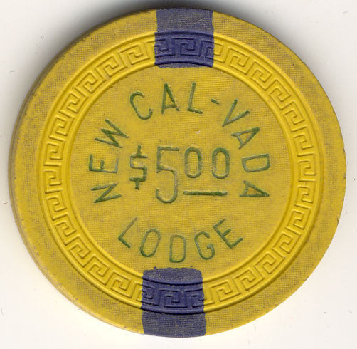 Cal Vada,New $5 yellow (2-blue inserts 1951) - Spinettis Gaming - 2