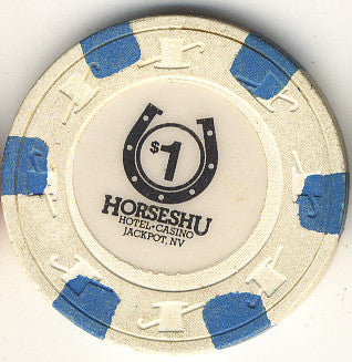 Horeshu H & C $1 (white) chip - Spinettis Gaming - 1