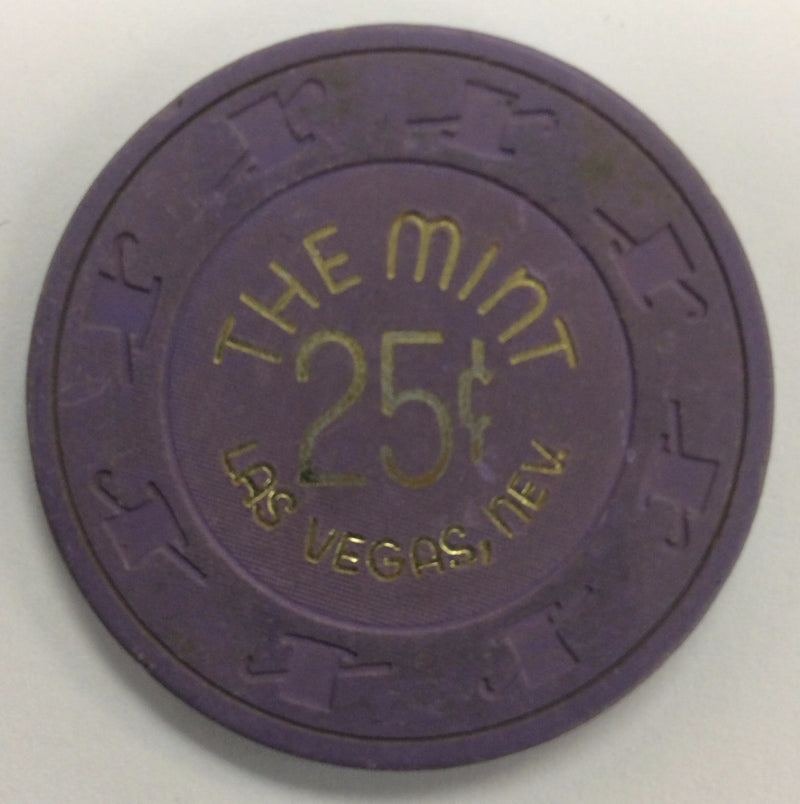 The Mint Casino Las Vegas 25cent chip 1984 - Spinettis Gaming