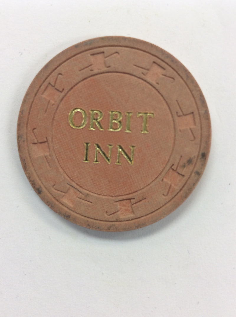 Orbit Inn 10cent (orange) chip - Spinettis Gaming