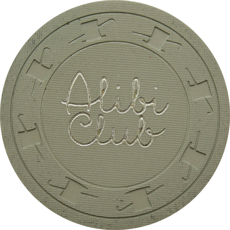 Alibi Club Casino Pittman Nevada $1 Chip 1961