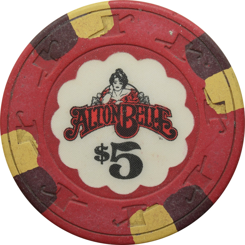 Alton Belle Casino Alton IL $5 Chip