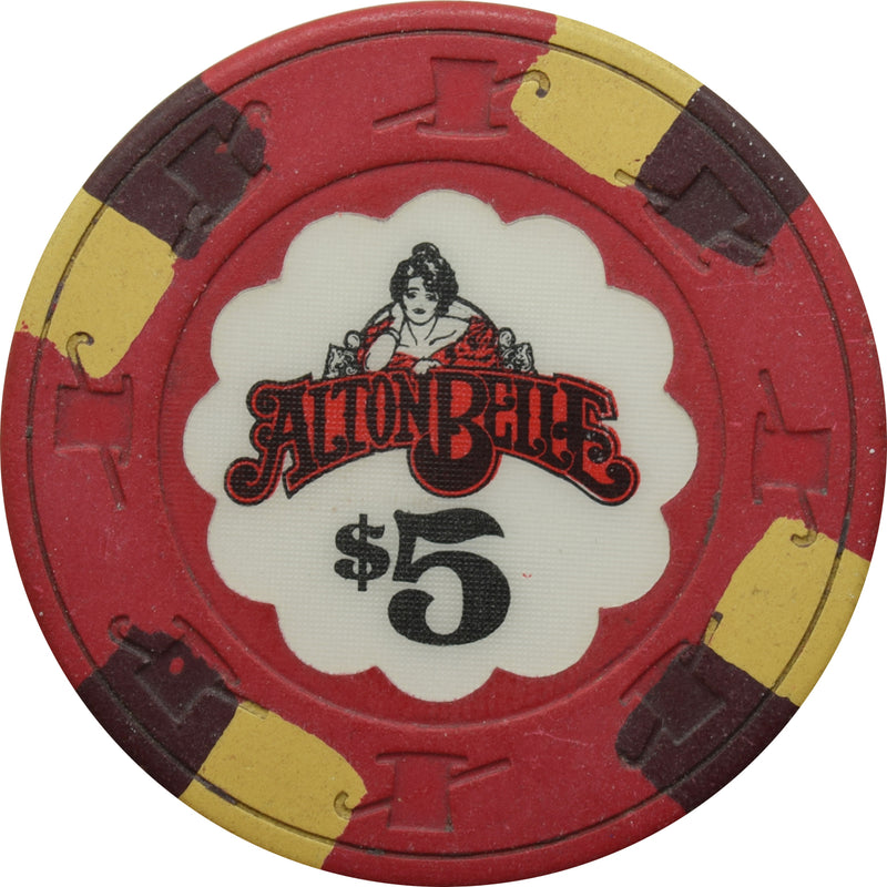 Alton Belle Casino Alton IL $5 Chip