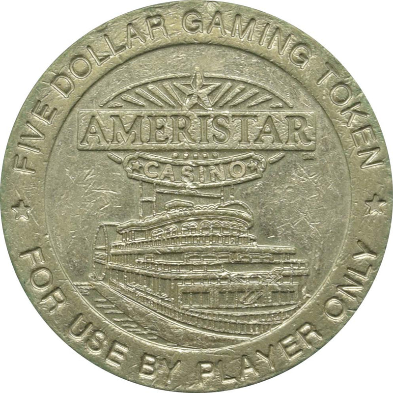 Ameristar Casino Council Bluffs Iowa $5 Token