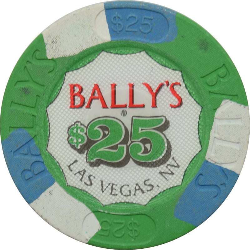 Bally's Casino Las Vegas Nevada $25 Chip 1999