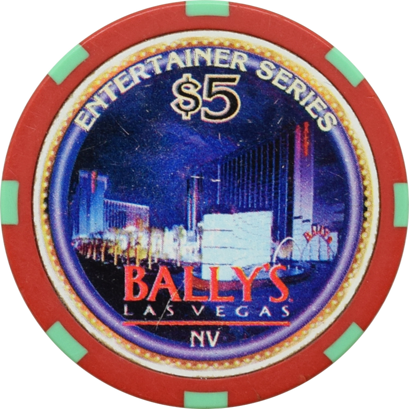 Bally's Casino Las Vegas Nevada $5 Liza Minnelli Chip 1997