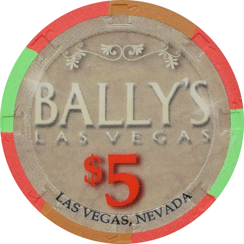 Bally's Casino Las Vegas Nevada $5 St. Patrick's Day Chip 2006