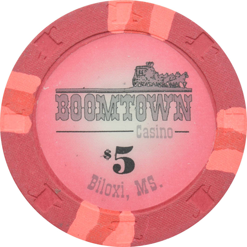 Boomtown Casino Biloxi Mississippi $5 Chip