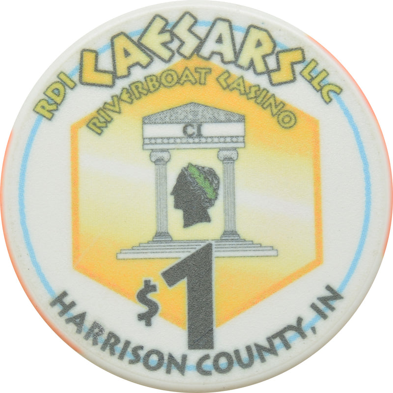 Caesars Riverboat Casino Harrison County IN $1 Chip (