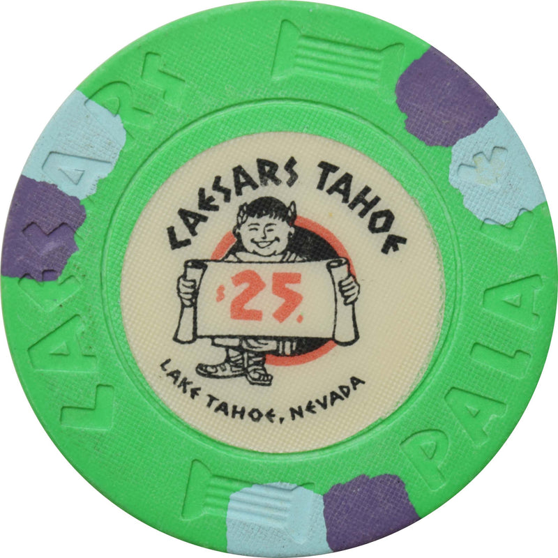 Caesars Tahoe Casino Lake Tahoe Nevada $25 Chip 1980s