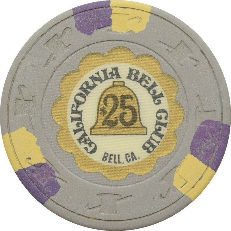 California Bell Club Casino Bell California $25 Chip