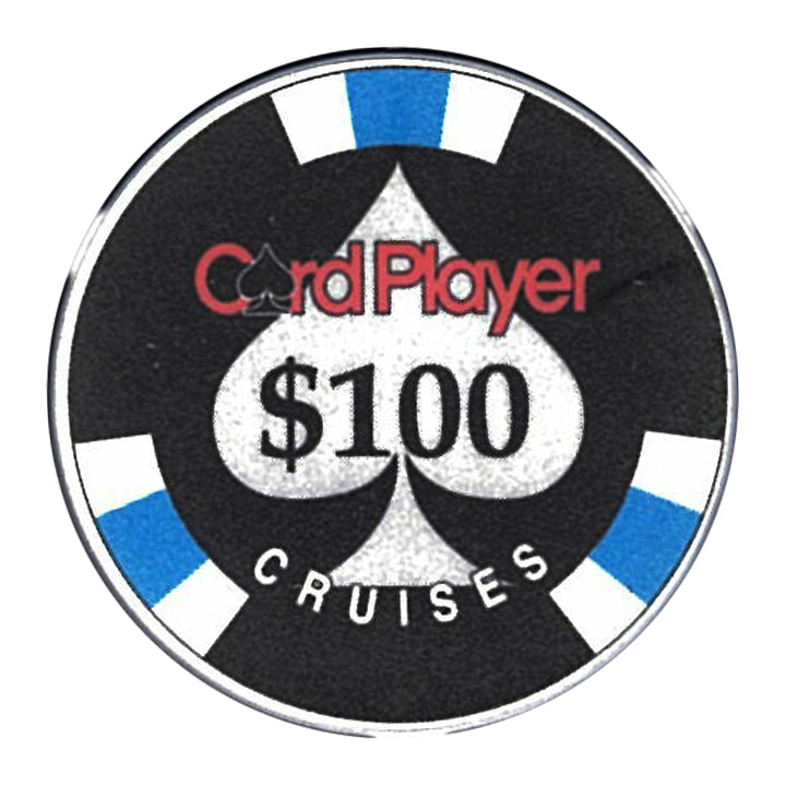 Card Player Cruises $100 Casino Chip