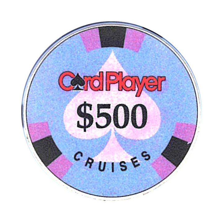Card Player Cruises $500 Casino Chip