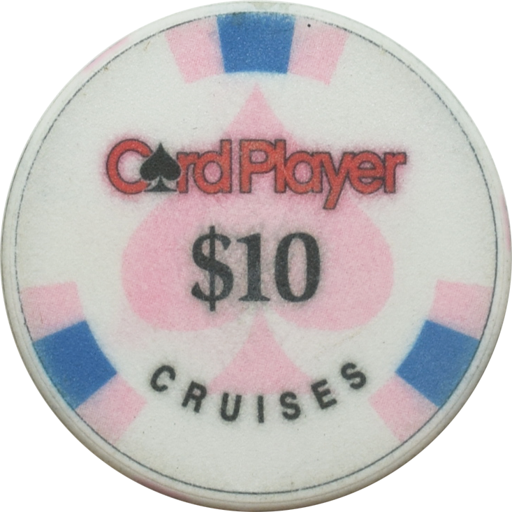 Card Player Cruises $10 Casino Chip