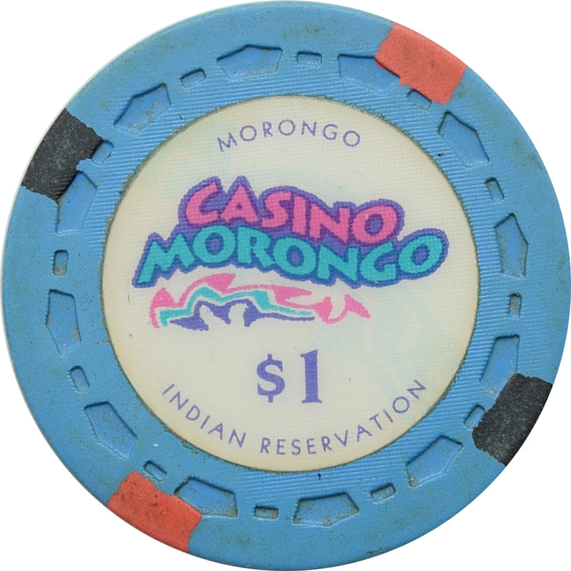 Casino Morongo Cabazon California $1 Small Crown Chip