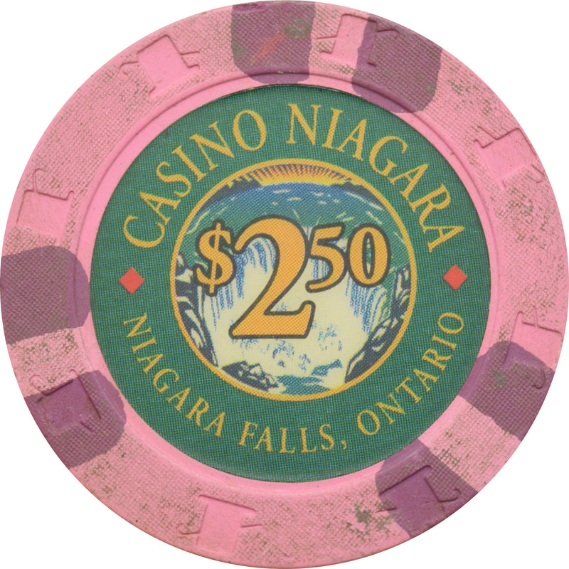 Casino Niagara Niagara Falls Ontario Canada $2.50 Chip