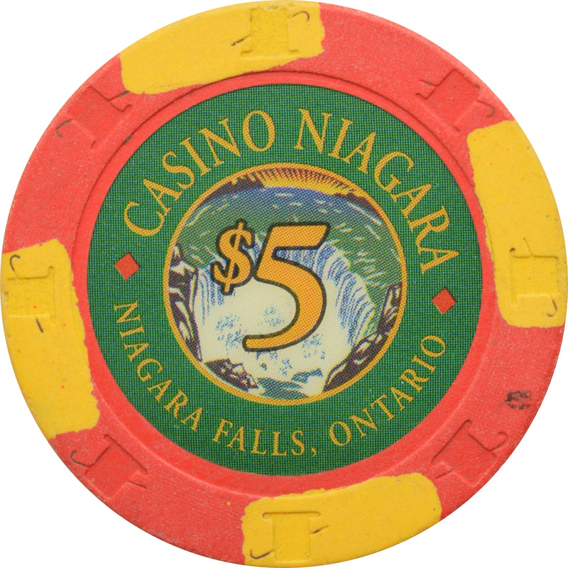 Casino Niagara Niagara Falls Ontario Canada $5 Chip