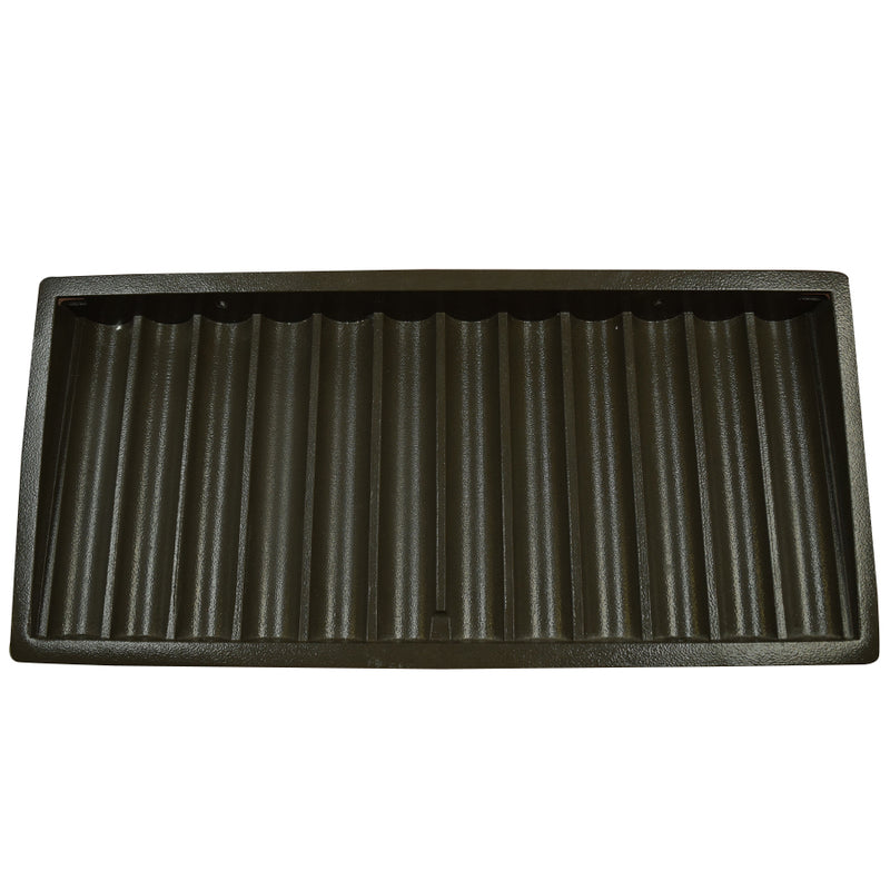 Used 12 Slot Aluminum Chip Tray with Cover