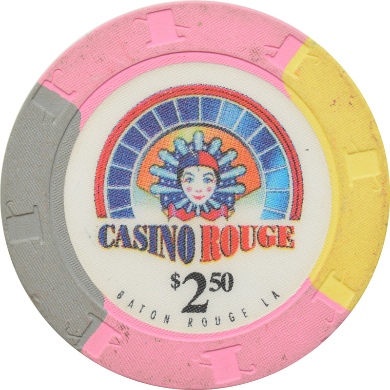 Casino Rouge Baton Rouge LA $2.50 Chip