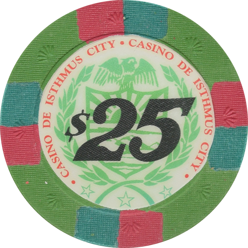 Casino de Isthmus City $25 Chip Blue Chip Company Fantasy