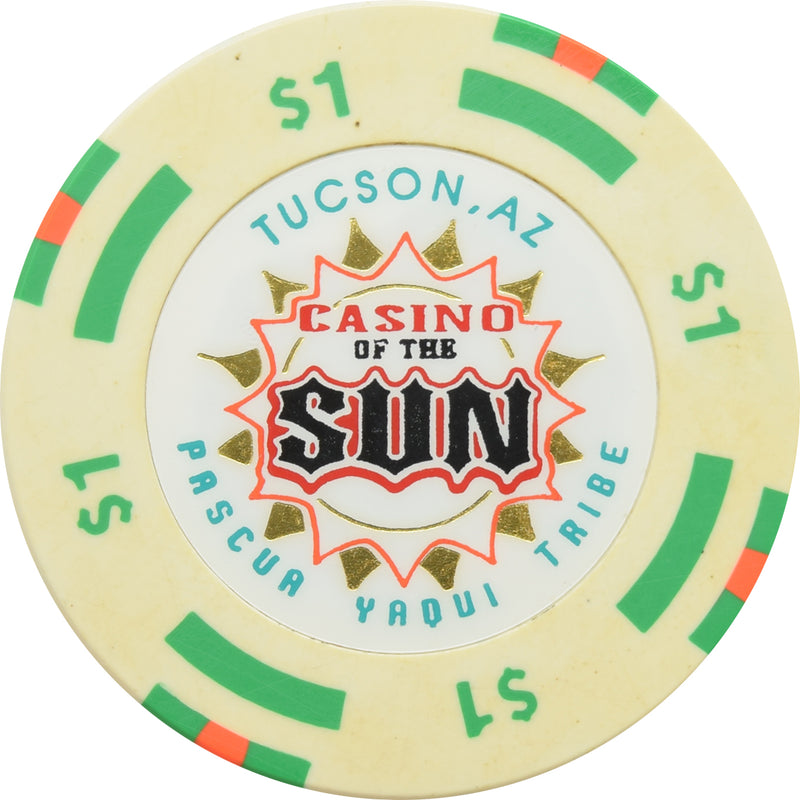 Casino of the Sun Casino Tucson Arizona $1 Chip