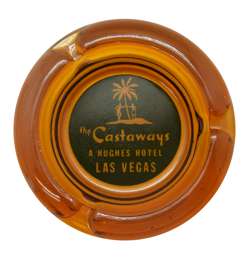 Castaways Casino Las Vegas Nevada "A Hughes Hotel" Smoked Ashtray