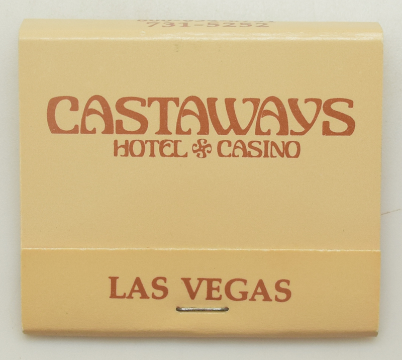 Castaways Casino Las Vegas Nevada 50 New Matchbooks